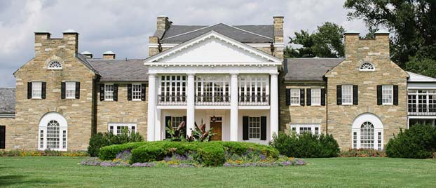 Outside view of the Glenview Mansion