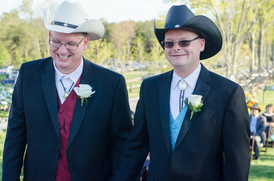 Matt and Brad Country Wedding