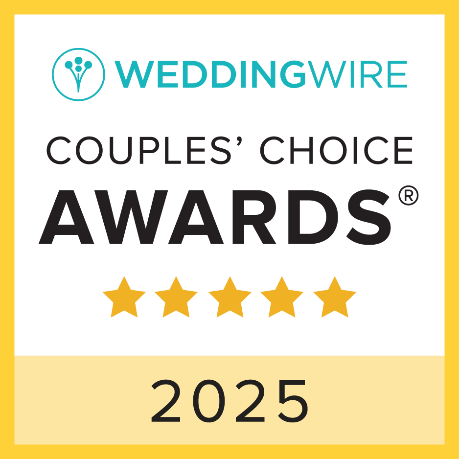 Wedding Wire Couples Choice Award Badge 2025